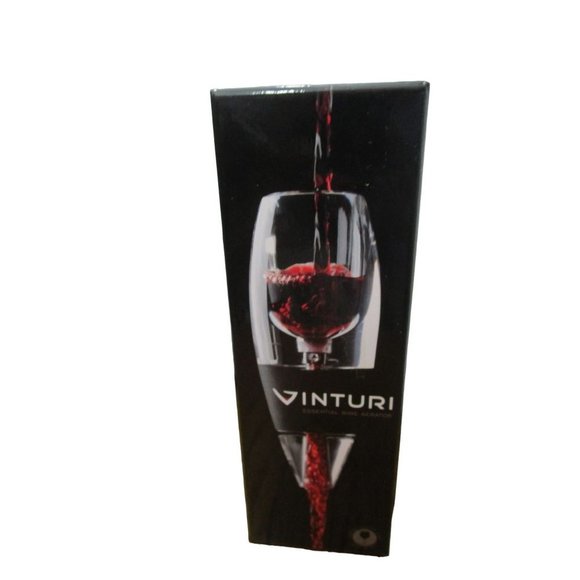 Vinturi Essential Wine Aerator New Stand Sediment Filter Travel Pouch IOB - Picture 9 of 12
